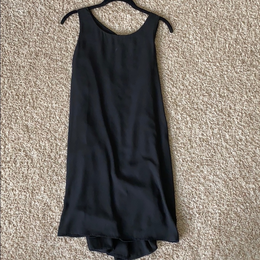 Black cocktail dress
